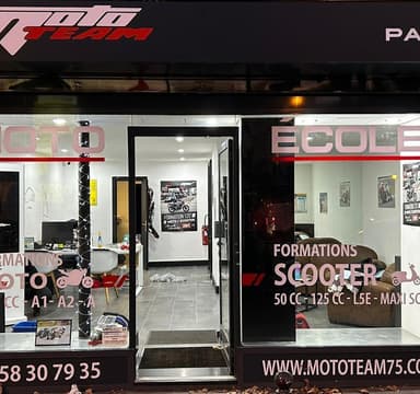 Logo de Moto team 75